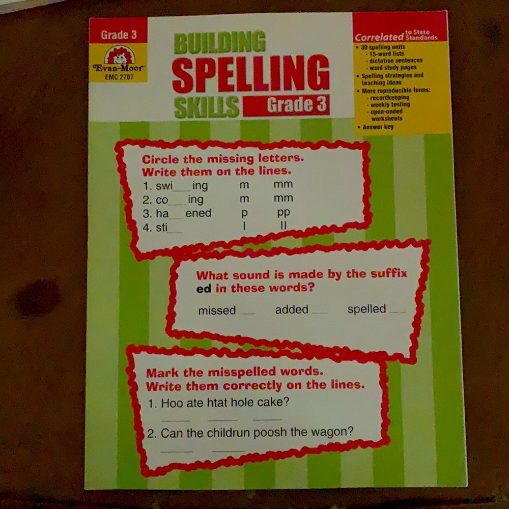 Grade 3 Building Spelling Skills